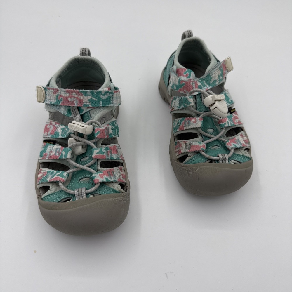 KEEN Kids Newport H2 Camo Pink Icing  Water Sandals Size 11 US